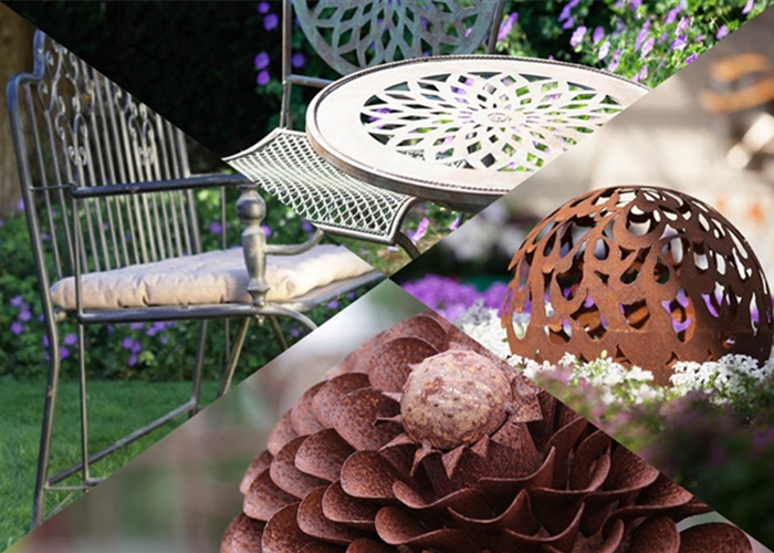 -10% auf Gartenaccessoires aus Eisen und Metall
