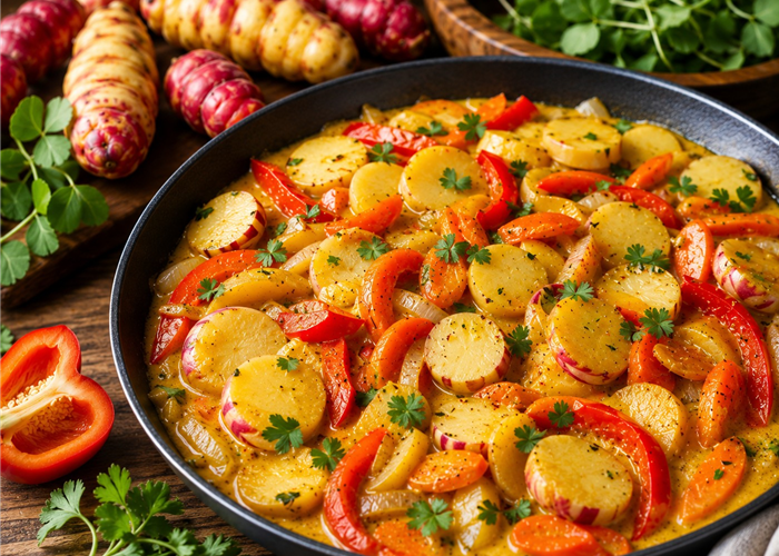 Rezept - Pikantes Oca Curry