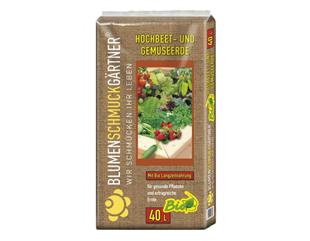 Blumenschmuck Hochbeet- u. Gemüserde 40l
