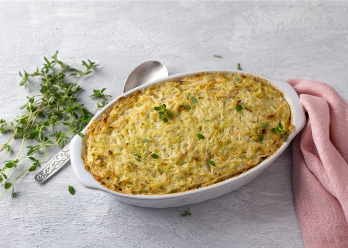 Rezept - Ewiger Kohl Gratin mit Pilzen und Schafkäse  Rezept - Ewiger Kohl Gratin mit Pilzen und Schafkäse
